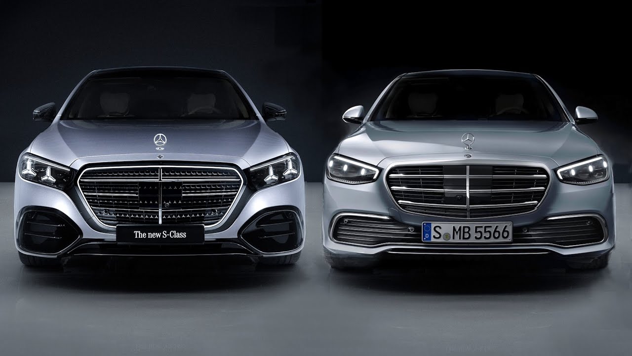 Mercedes S-Class 2027 года против старого Mercedes S-Class 🔥