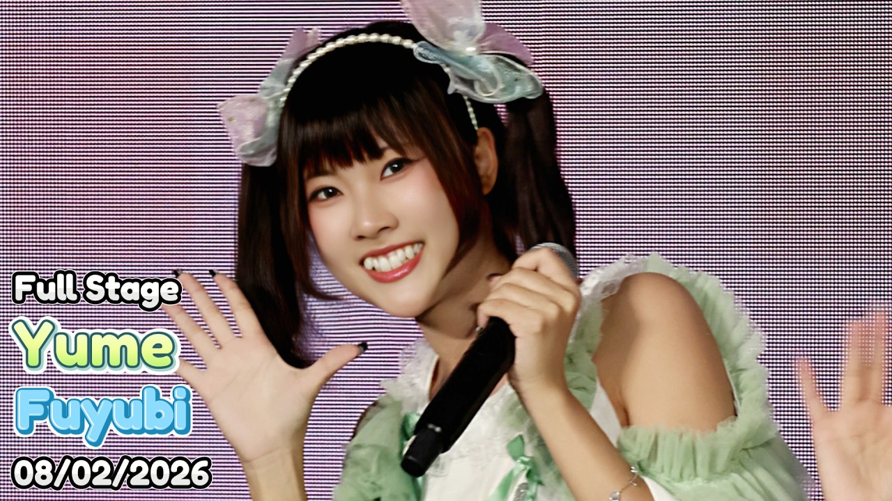 20260208 [4K] [Fancam] Yume Fuyubi - Full Stage @ JAPAN EXPO THAILAND 2026 Day 3