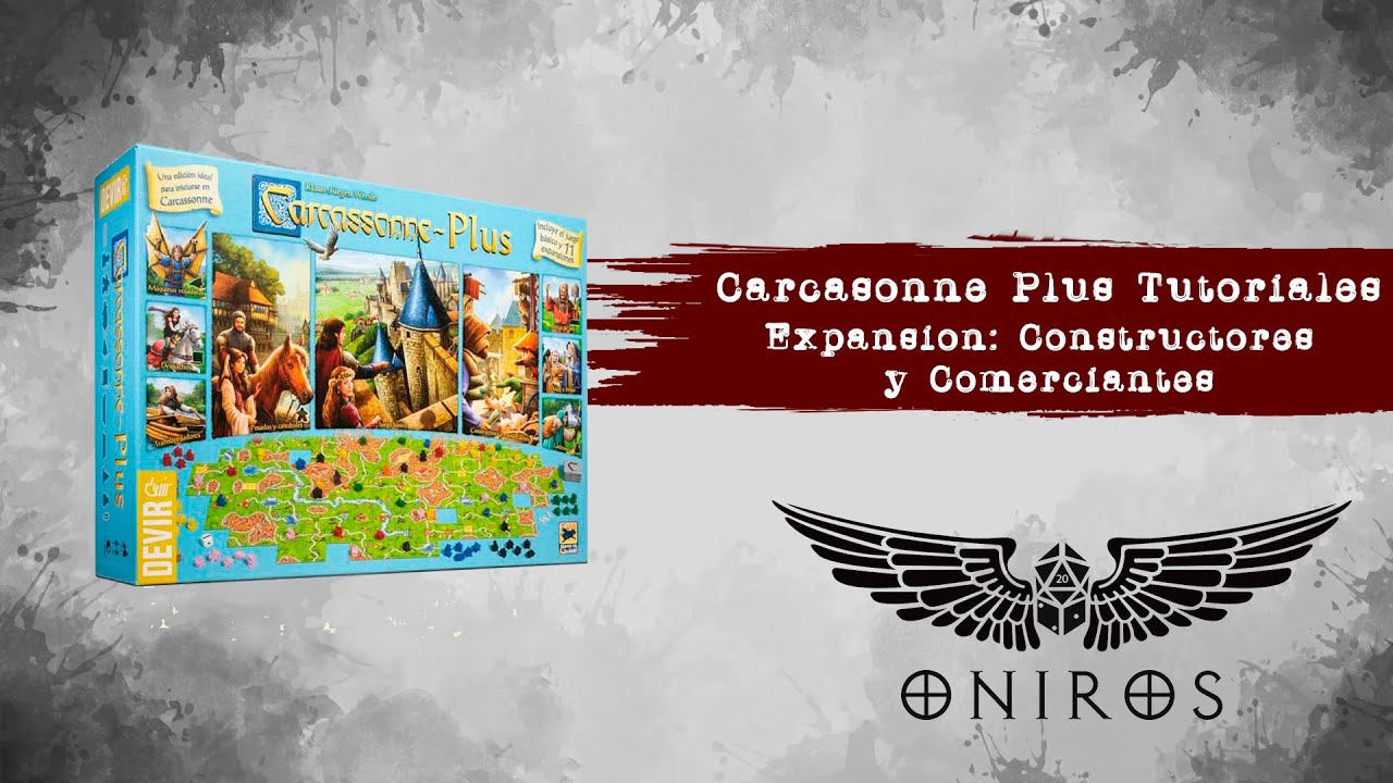 Carcassonne Plus Tutoriales // Expansión: Constructores y Comerciantes