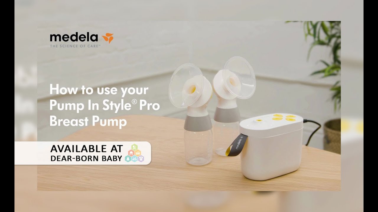 [HowTo] Use Medela Pump In Style Pro Breast Pump - Available at Dear-Born Baby