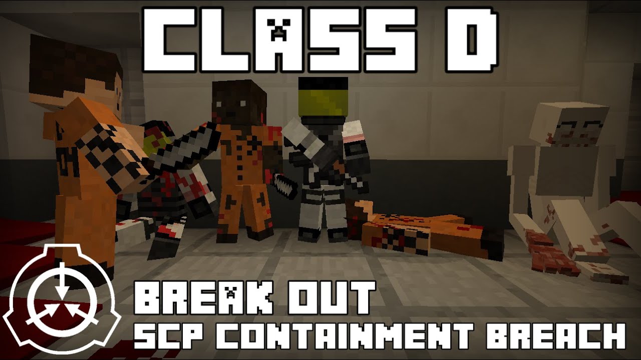 Class-D break out of the SCP FOUNDATION in Minecraft! ► Containment Breach [Class-D]