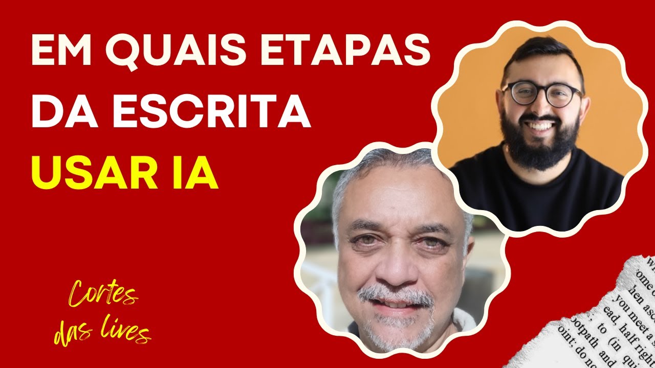 Em quais etapas da escrita usar IA | Formação de Escritores