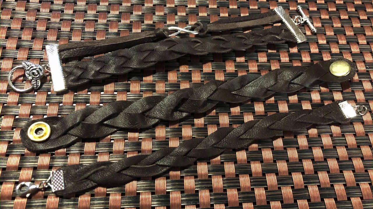 Creare con CREAle un Bracciale In Pelle con Treccia Magica (tutorial)