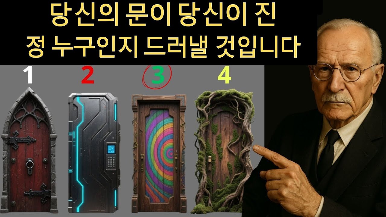 당신이 선택하는 문이 당신의 진정한 자아를 드러낼 것입니다 | 심리 테스트 | 칼 융
