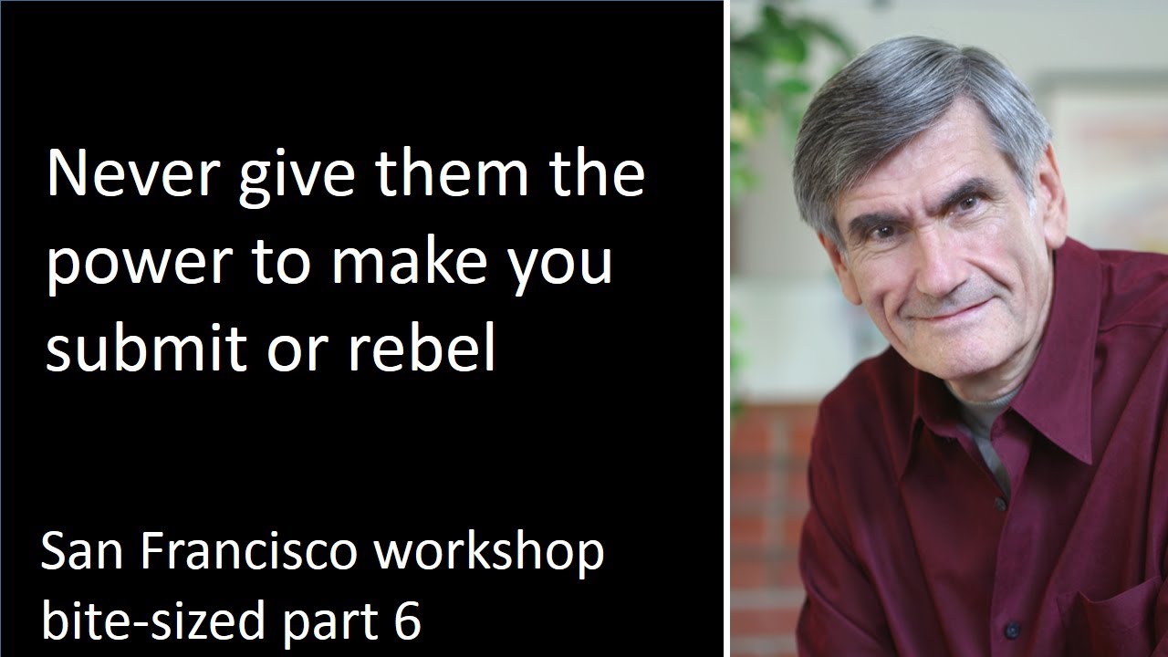 Always remember that you have the freedom to choose | NVC explained by Marshall Rosenberg