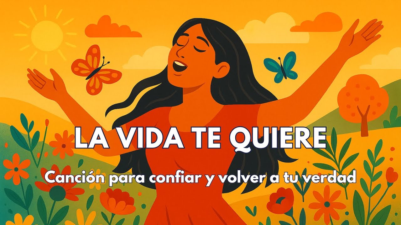 🎵 &ldquo;La vida te quiere&rdquo; | Canci&oacute;n para confiar, soltar el control y volver a tu verdad 💫🌺