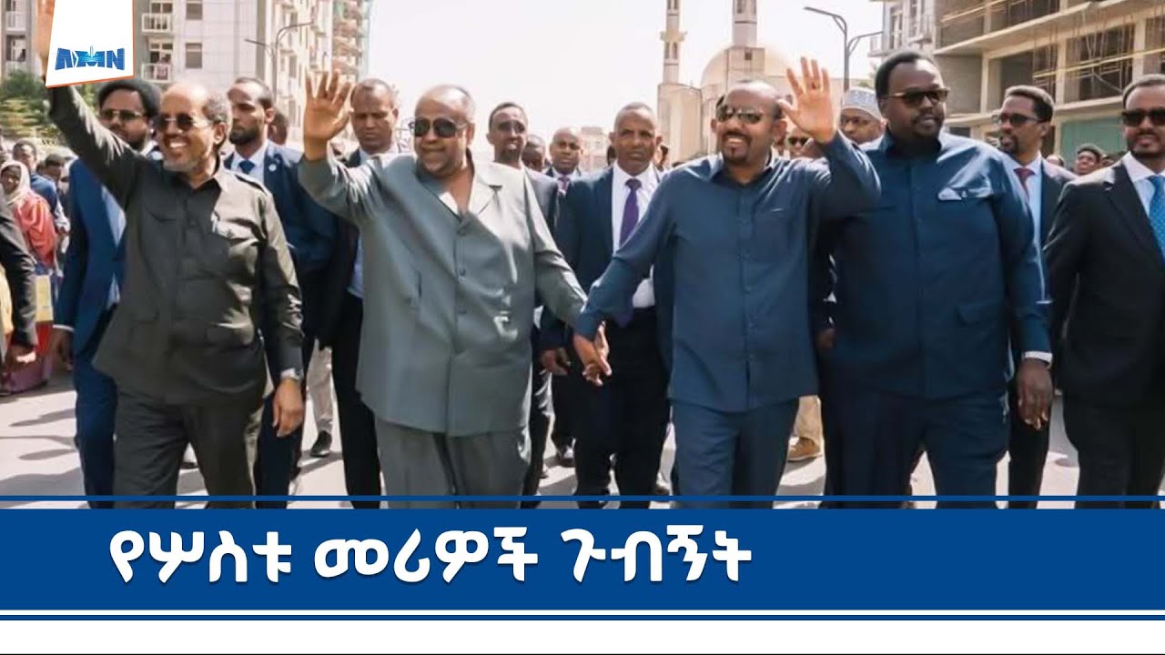 ጠቅላይ ሚኒስትር ዐቢይ አሕመድ (ዶ/ር) ከሶማሊያ እና ጅቡቲ ፕሬዚዳንቶች ጋር ያደረጉት ጉብኝት