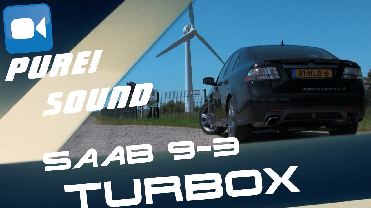 Saab 9-3 2.8 V6 TurboX PURE! Acceleration Sound