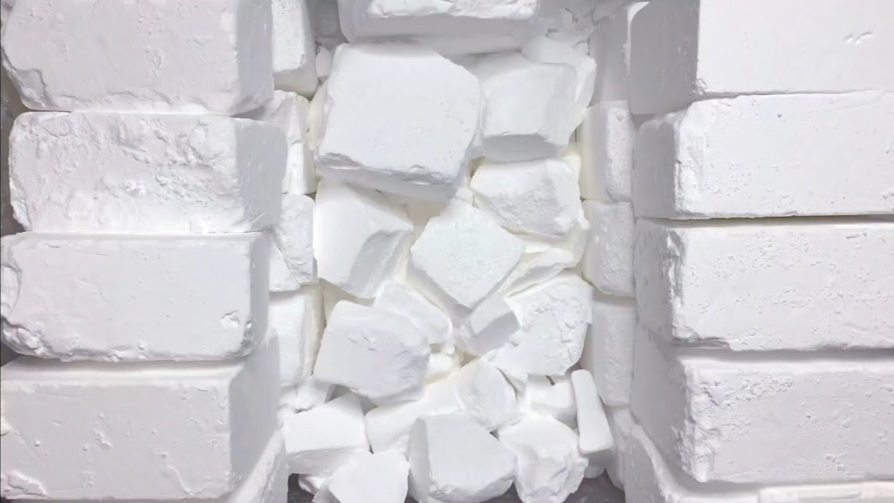 Soft Fluffy Pure White OG Ader Mass Crush Compilation🍮@dreamland1781 #satisfying 