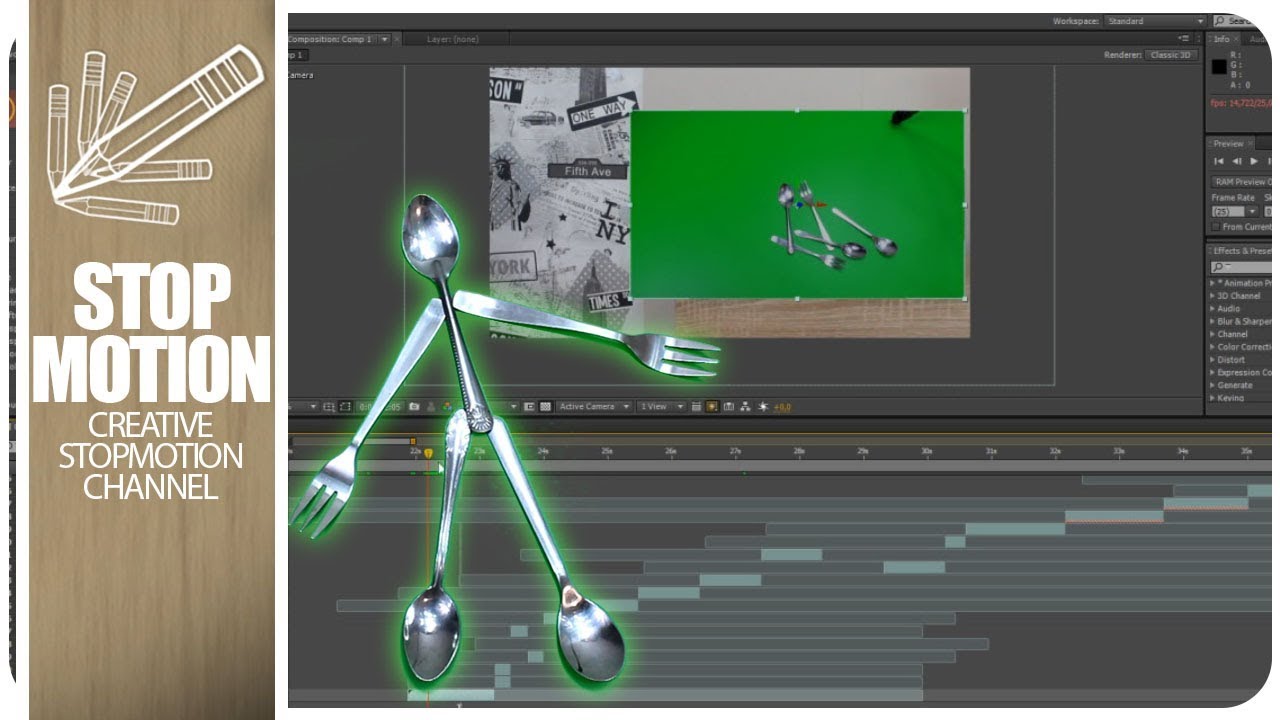 How It’s Made : STOP MOTION Spoon-fork man