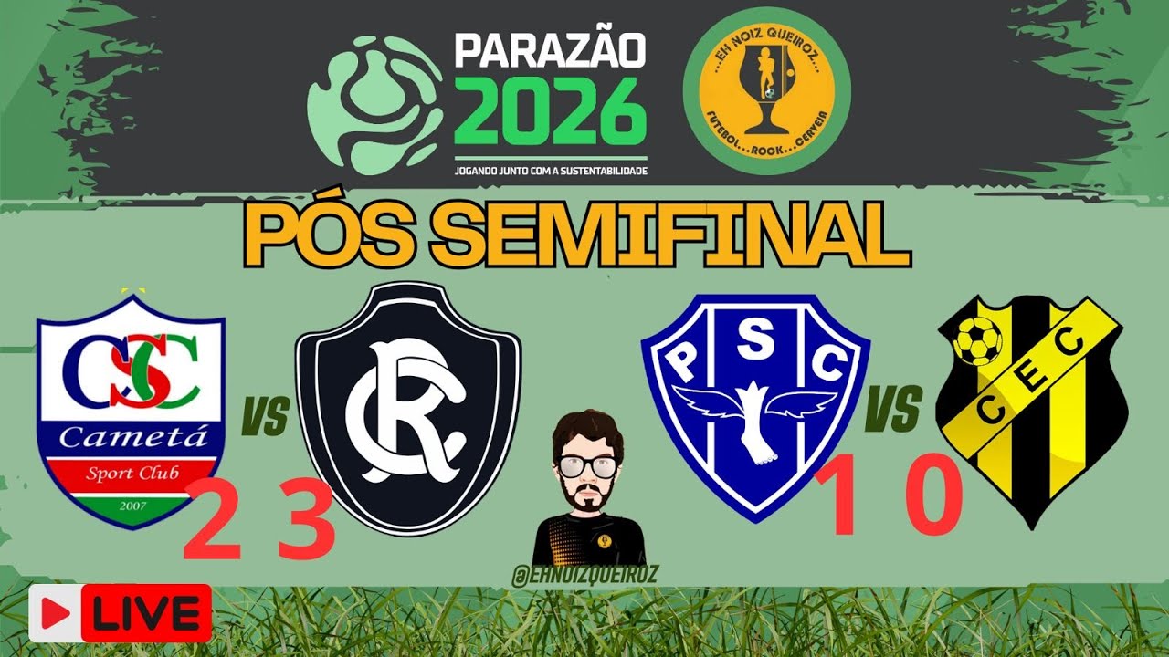 RExPA NA FINAL | REMO, de virada, VENCE CAMETÁ | PAYSANDU PASSA PELO CASTANHAL |