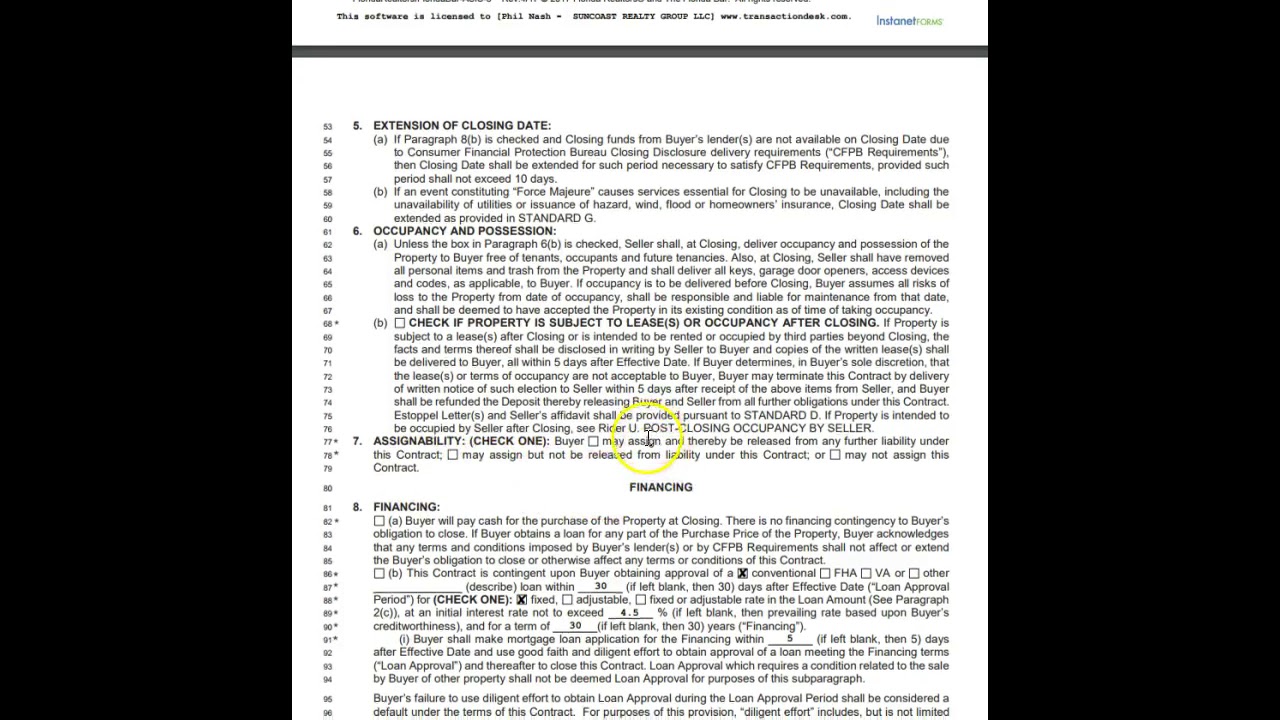 AS IS Contract Explained