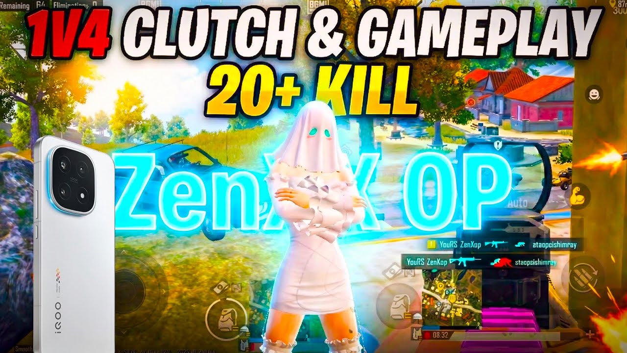 20+ KILLS⚡! 👹 iQOO 15 UNLEASHED - Insane 1v4 Clutches (5 Finger Claw)