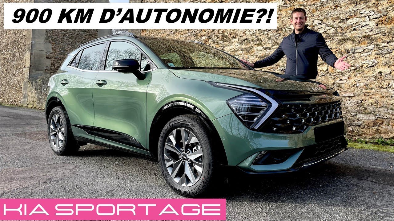Essai Kia Sportage 2022 – 900 km d’autonomie en hybride ?