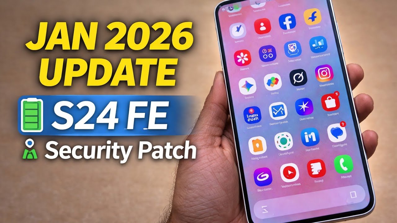 Galaxy S24 FE January Update 2026 | Did Samsung Fix Battery & Camera?