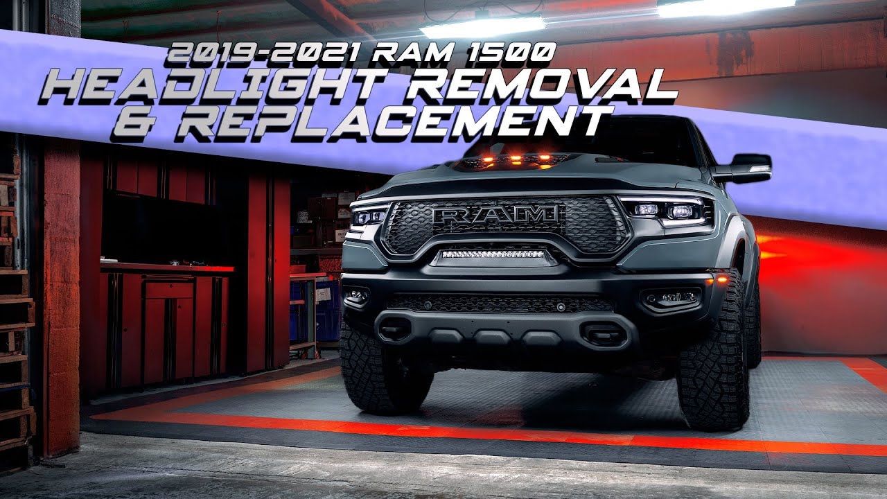 How to Remove Headlight From Ram 1500 and Replace