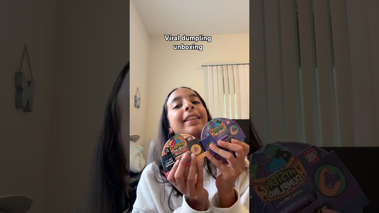 Viral dumpling unboxing! #squishydumpling #squishy #viralsquishy #trending