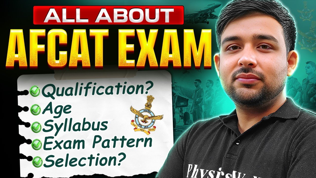 All About AFCAT Exam 2026 | Eligibility, Pattern, Syllabus & Selection Process | AFCAT Exam | IAF