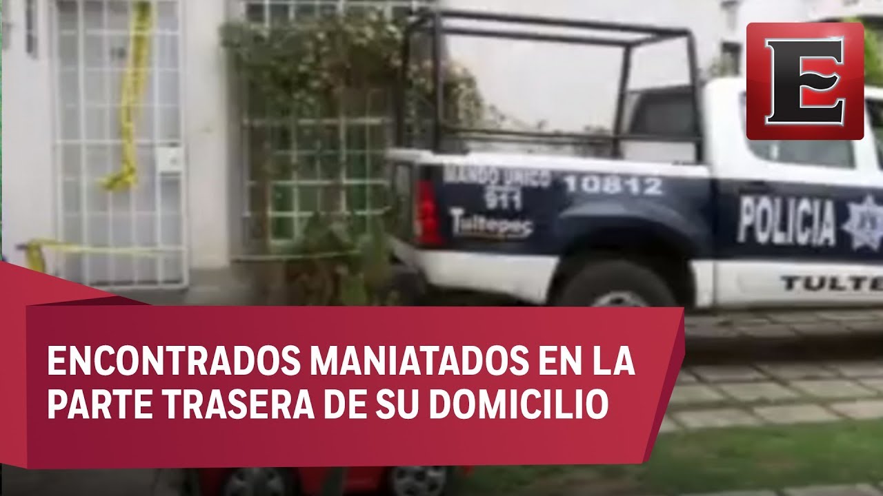 Hallan sin vida a cinco miembros de una familia en Tultepec, Edomex