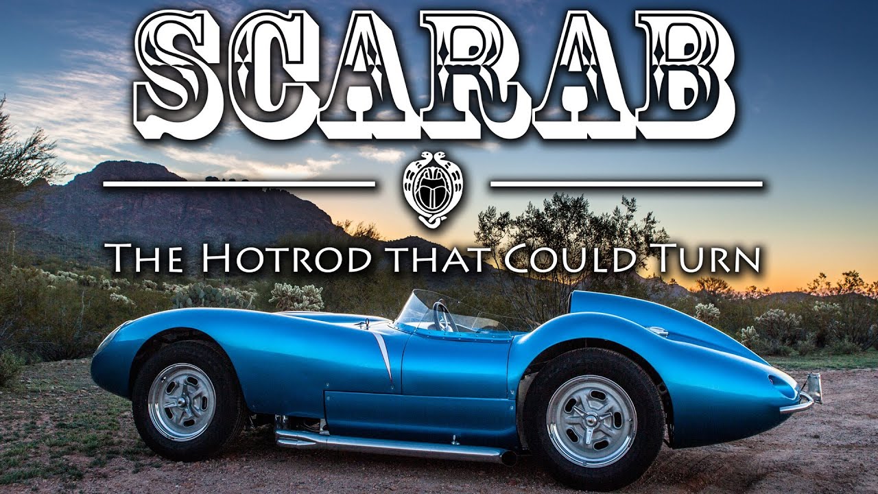 Scarab the Car - Vintage Racer Car - A 1950s timeless beauty with Roaring Chevy V8 performance