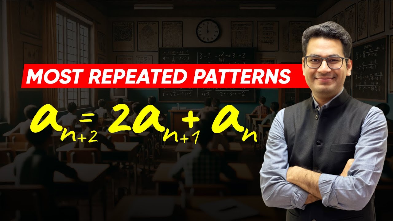 IIT JEE Most Repeated Patterns | Challenging Recursion Problem | Anup Sir | MathonGo