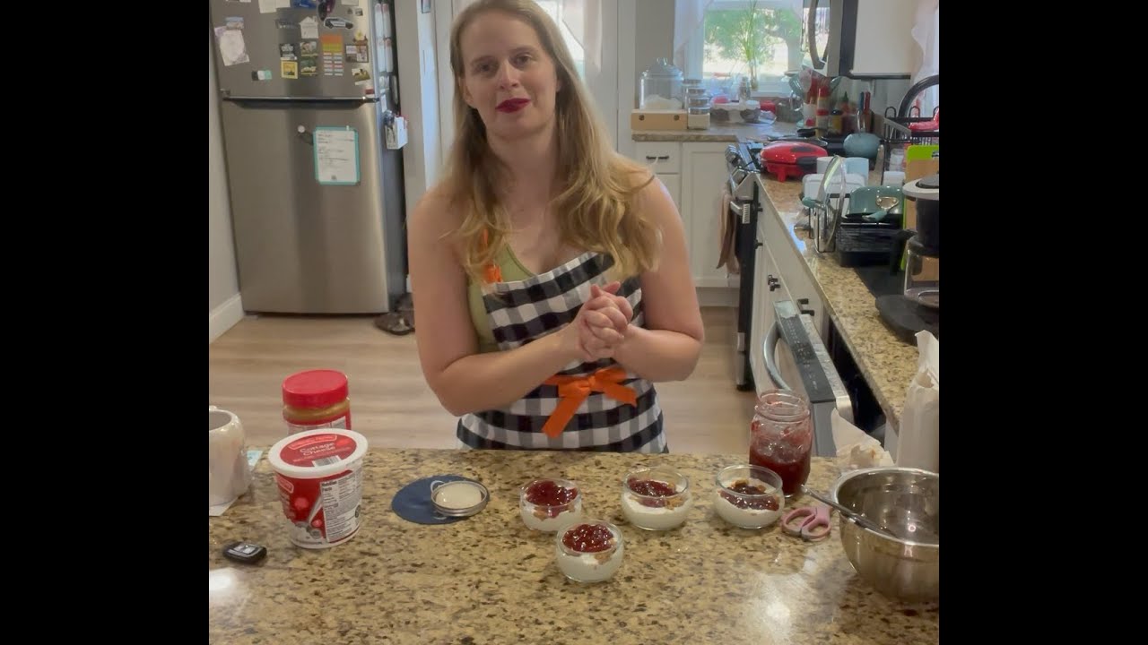let's Make Peanut Butter and Jelly Parfaits Together!