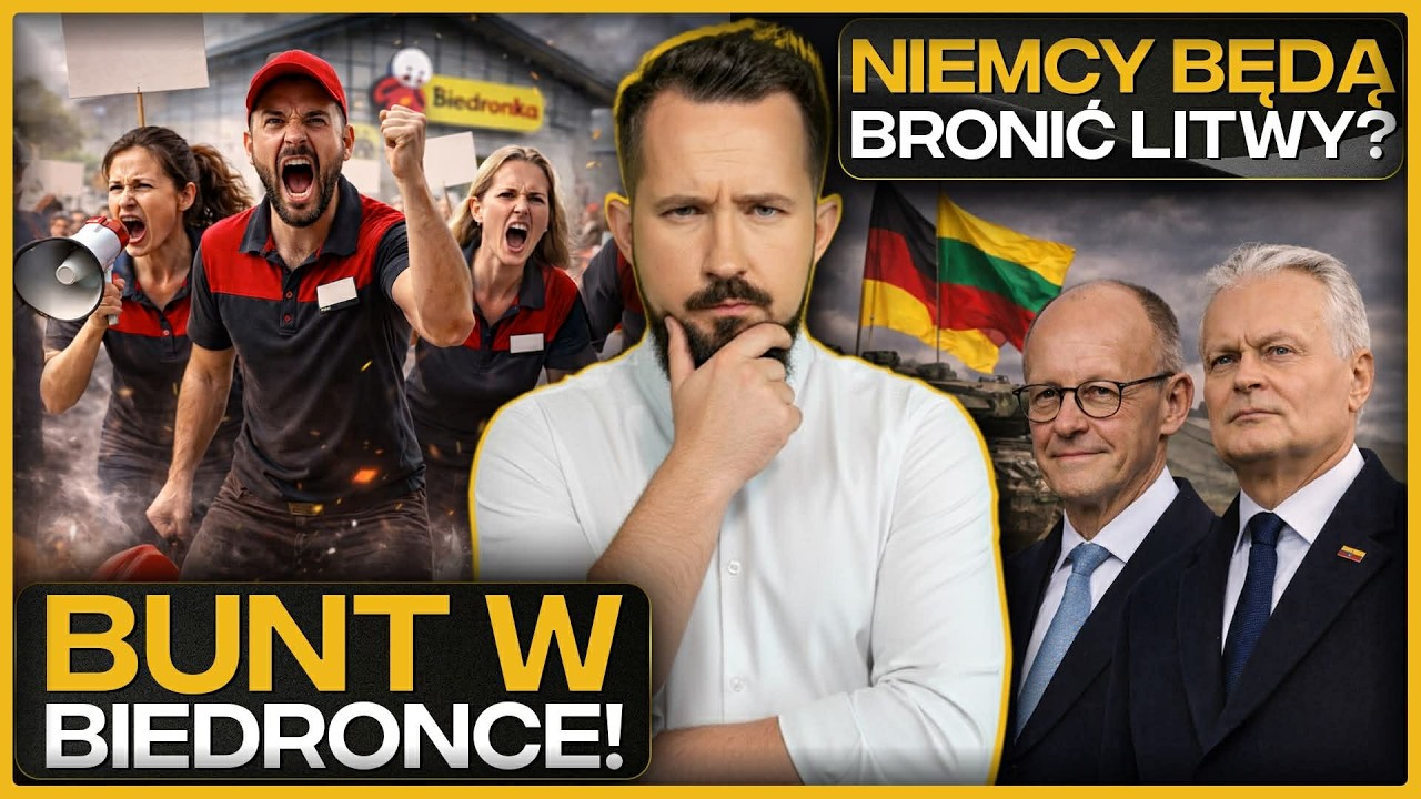 STRAJK w BIEDRONCE, WOJSKA NIEMIEC na LITWIE, DEMONY i PLUSY KSeF! #BizWeek