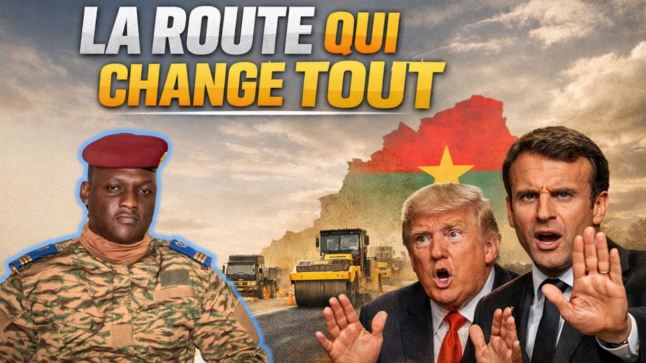 Ibrahim Traoré révèle le plan interdit : route 9 m, +30% trafic, défi à la France
