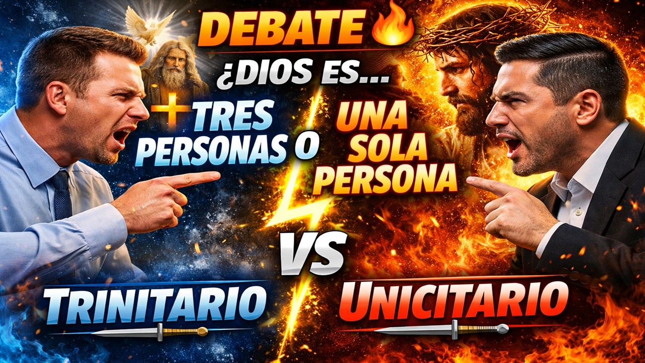 DEBATE🔥 ¿DIOS ES TRES PERSONAS O UNA SOLA PERSONA MANIFESTADA? ⚔️ | TRINITARIO vs UNICITARIO