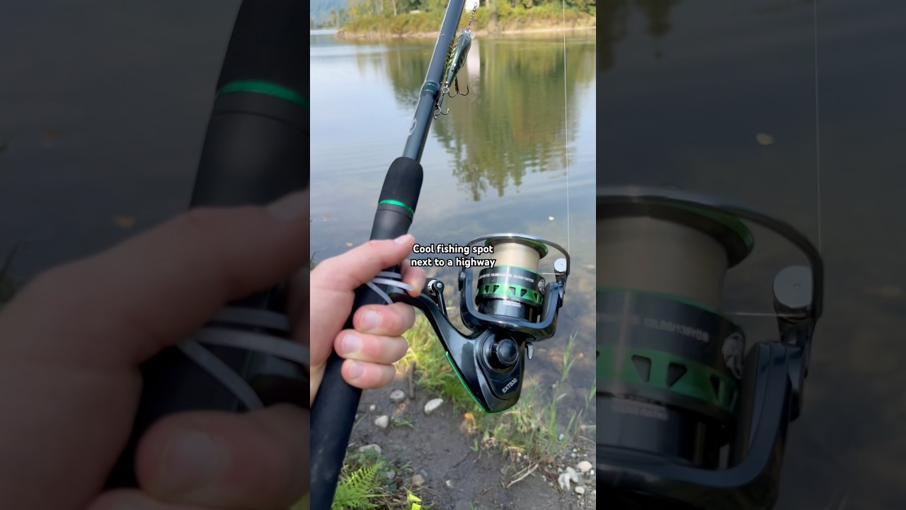 Cool fishing spot #fishing #fishingspot #bass #fish #fyp #viral #trending