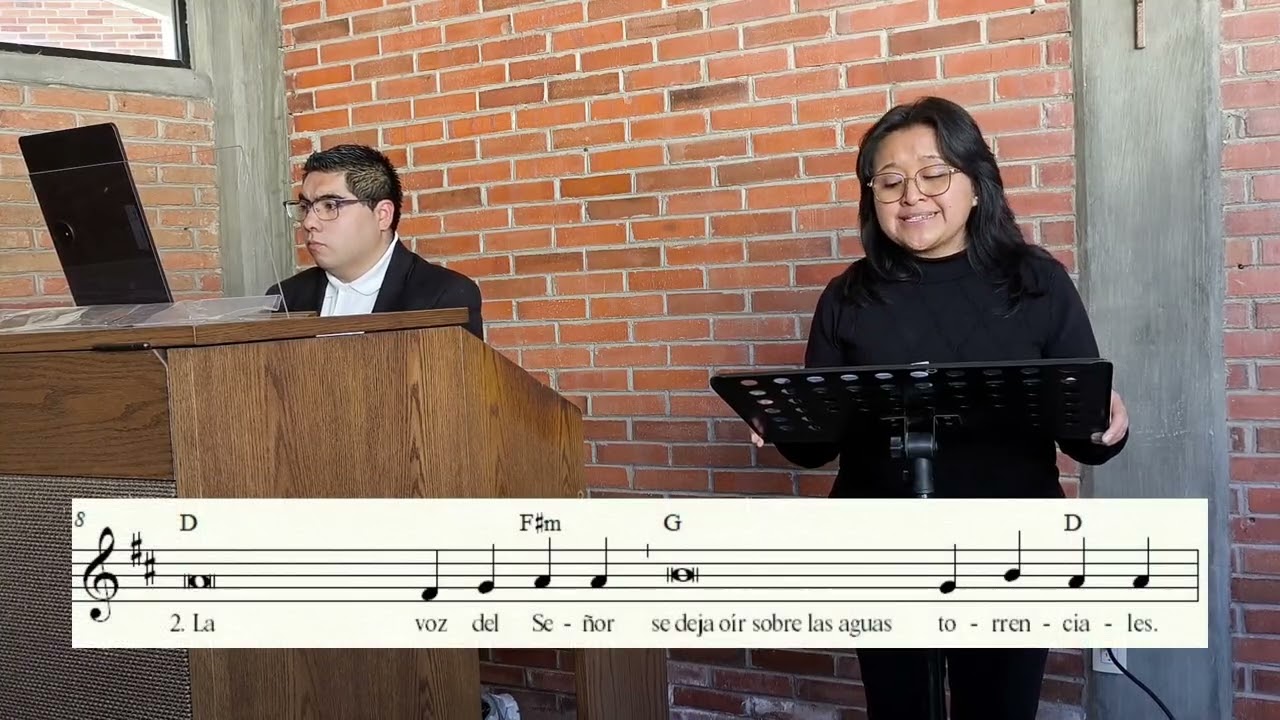 Salmo responsorial | Fiesta del Bautismo del Señor  DIMUSLI Toluca