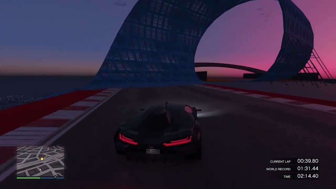GTA Online - Downtown Loop WR - 1:31.074 (PS5)
