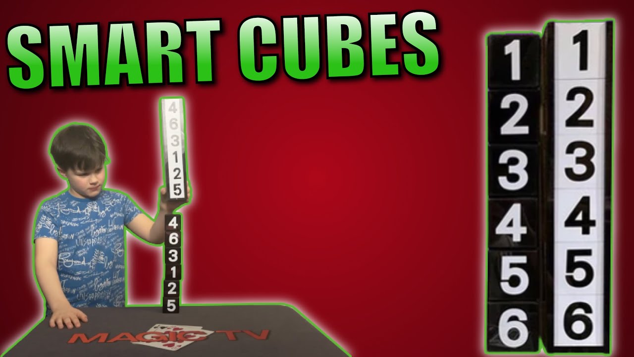 Magic With Smart Cubes | The Kid Magician Does Magic!