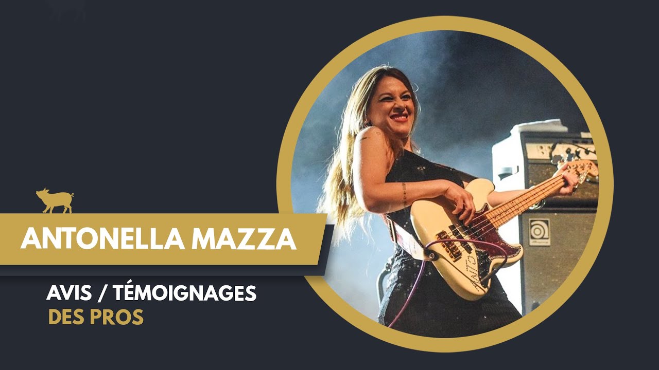 ✅Avis & T&eacute;moignage -  Antonella Mazza Johann Berby BassistePro.com Cours de basse GROOVE LIKE A PIG&reg;