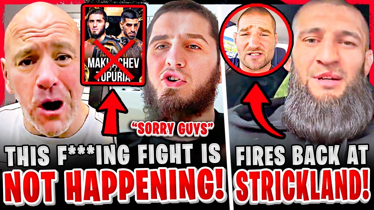 Dana White SHUTS DOWN Islam Makhachev vs Ilia Topuria! Khamzat FIRES BACK at Sean Strickland! Ronda