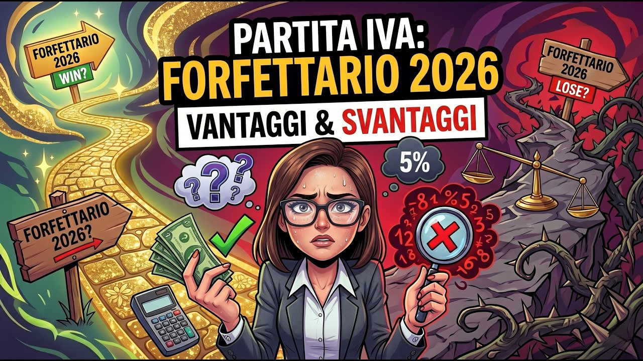 REGIME FORFETTARIO 2026 | Vantaggi e svantaggi