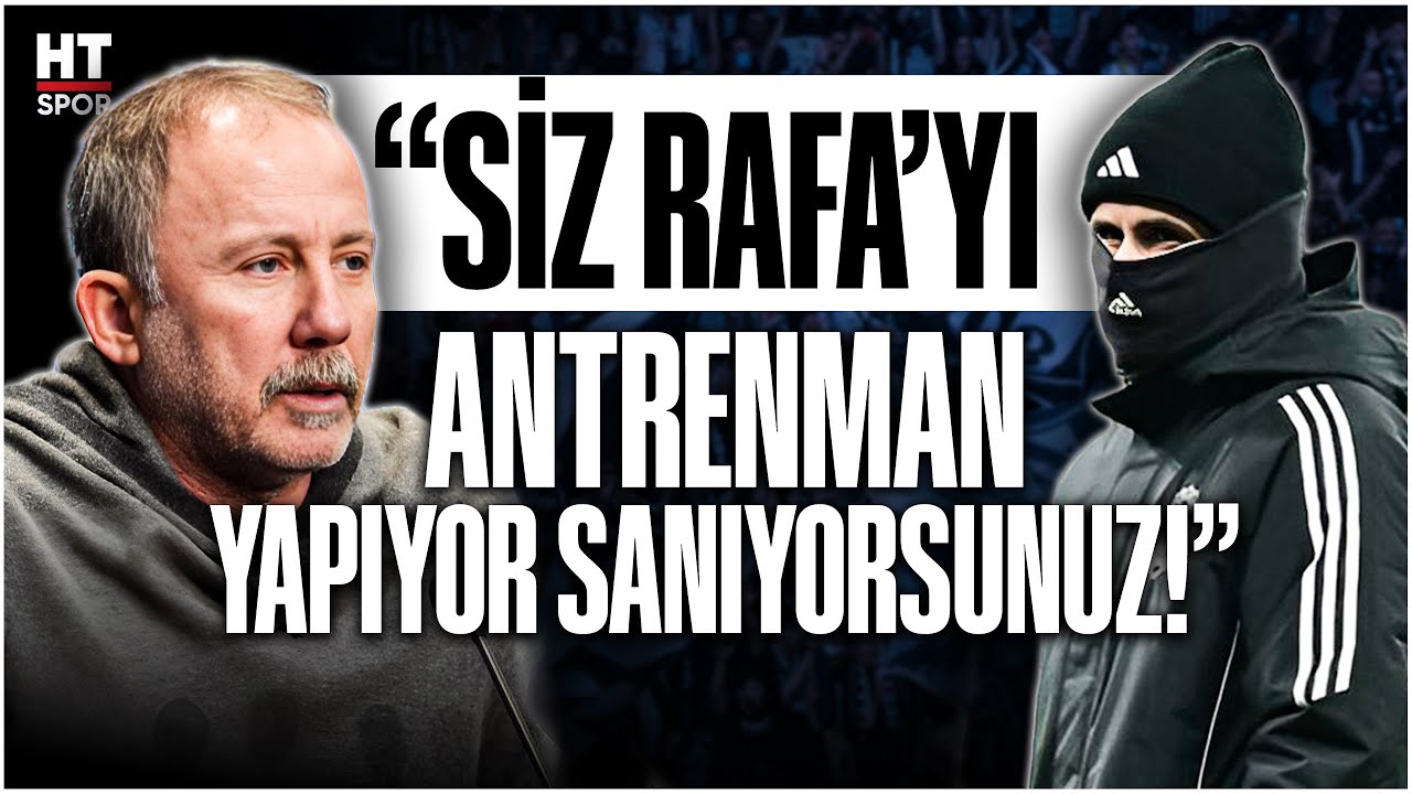 Sergen Yalçın, Rafa Silva’ya sert çıktı! | Beşiktaş 1-0 Rizespor