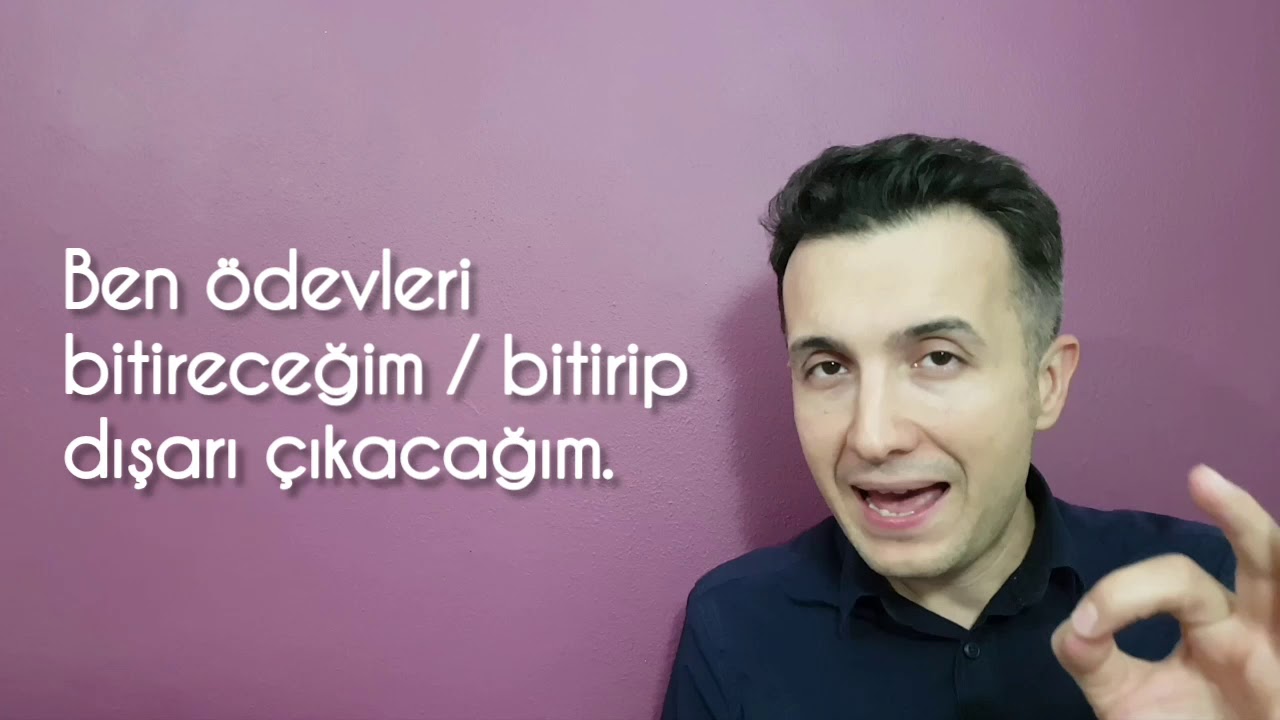 Turkish Suffix / -ıp -ip -up -üp  / Nasıl?  How?