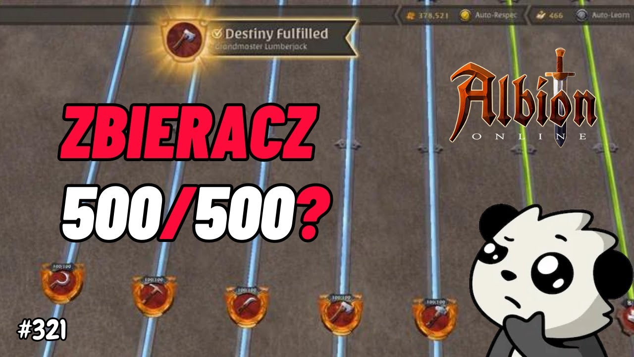 Czy opłaca się mieć full specki na zbieraczu? 500/500 - Albion Online - Od 0 do Albiończyka#321