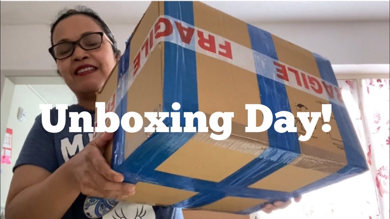 UNBOXING:) Yeah! Makakain kuna ang paburito ko from Philippines 🇵🇭 to 🇬🇧 UK.