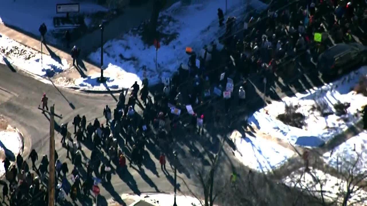 LIVE | Anti-ICE protest in Minneapolis
