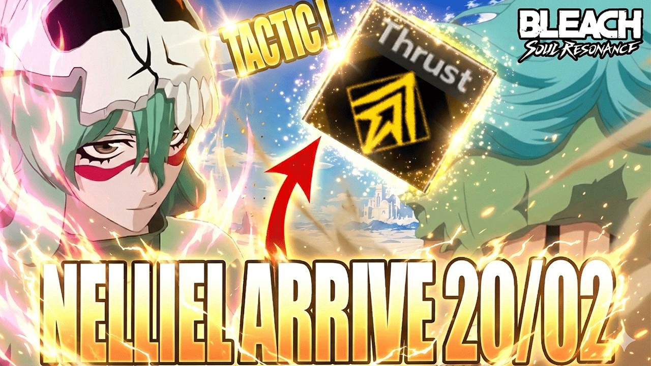 NELLIEL ARRIVE ET ELLE EST THRUST ! WOW  ETES VOUS CONTENTS OU CHOQUES ?! BLEACH SOUL RESONANCE