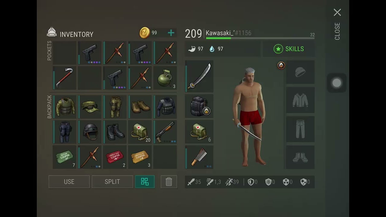 Clearing second floor with only melee weapons in bunker alpha in last day on the earth