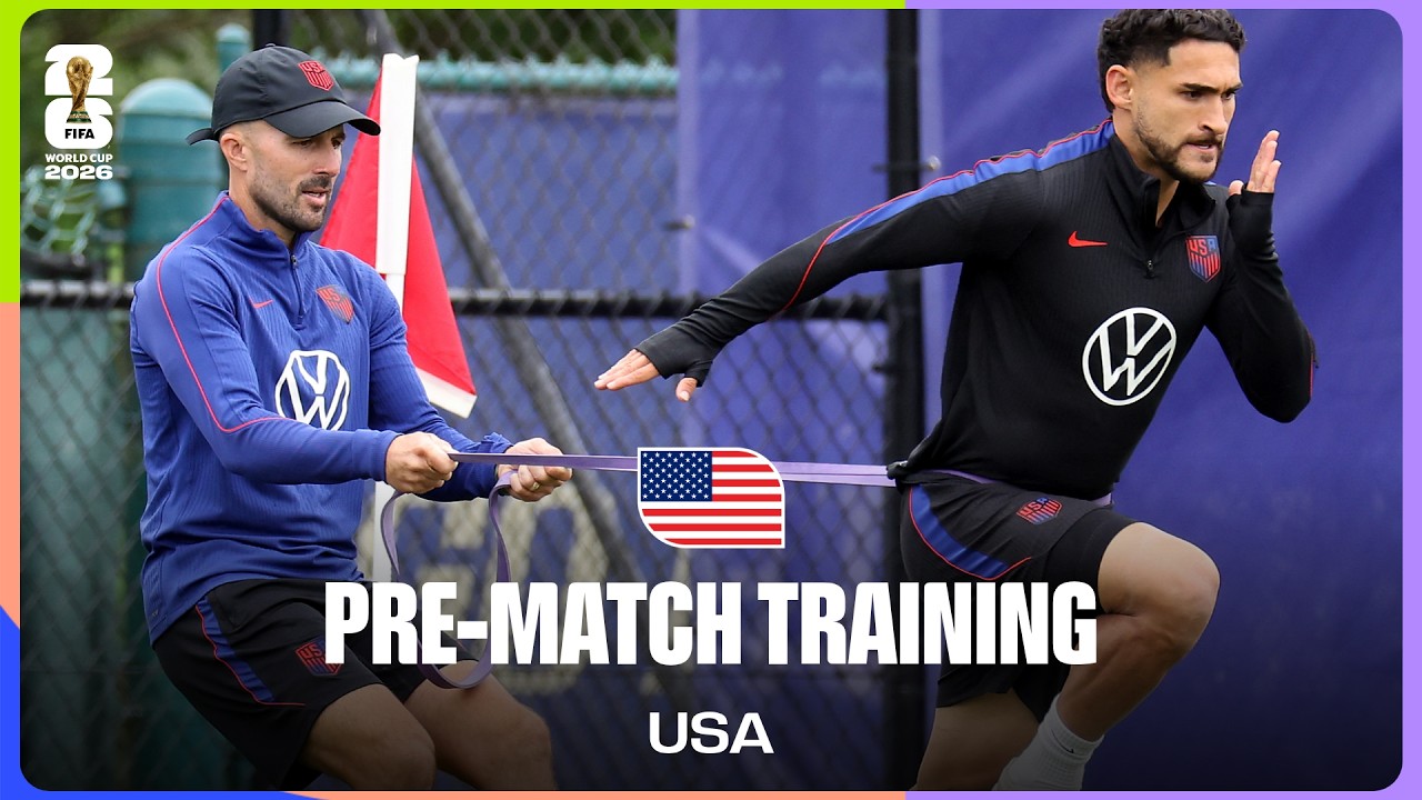 USA Train Before Belgium | FIFA World Cup 2026&trade;