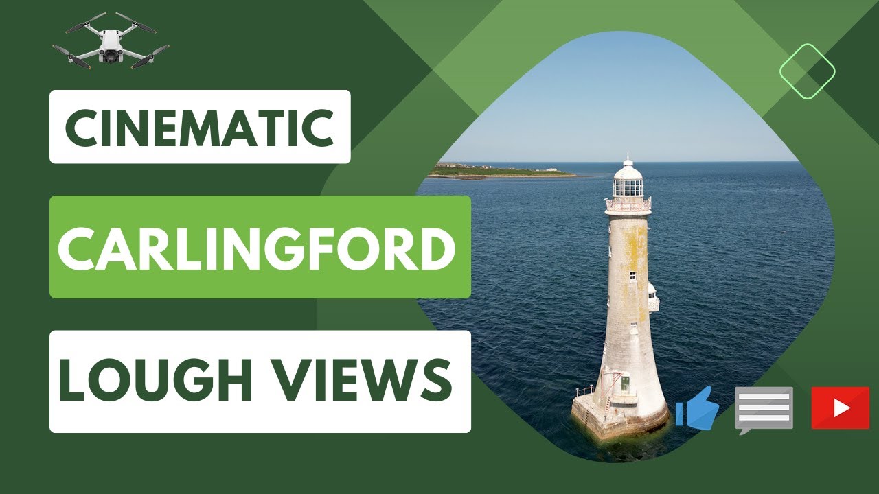 Drone Views Ireland | Cinematic Carlingford Lough Drone Footage | MINI 3 Pro |