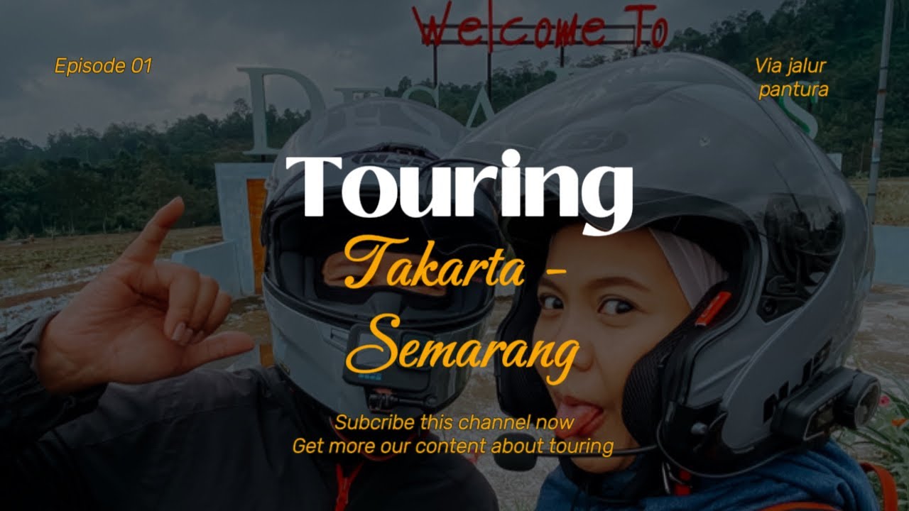 Eps 01 Touring Jakarta - Semarang Bersama Istri | Full Pantura  Update | Yamaha Nmax 155 | GoPro 11