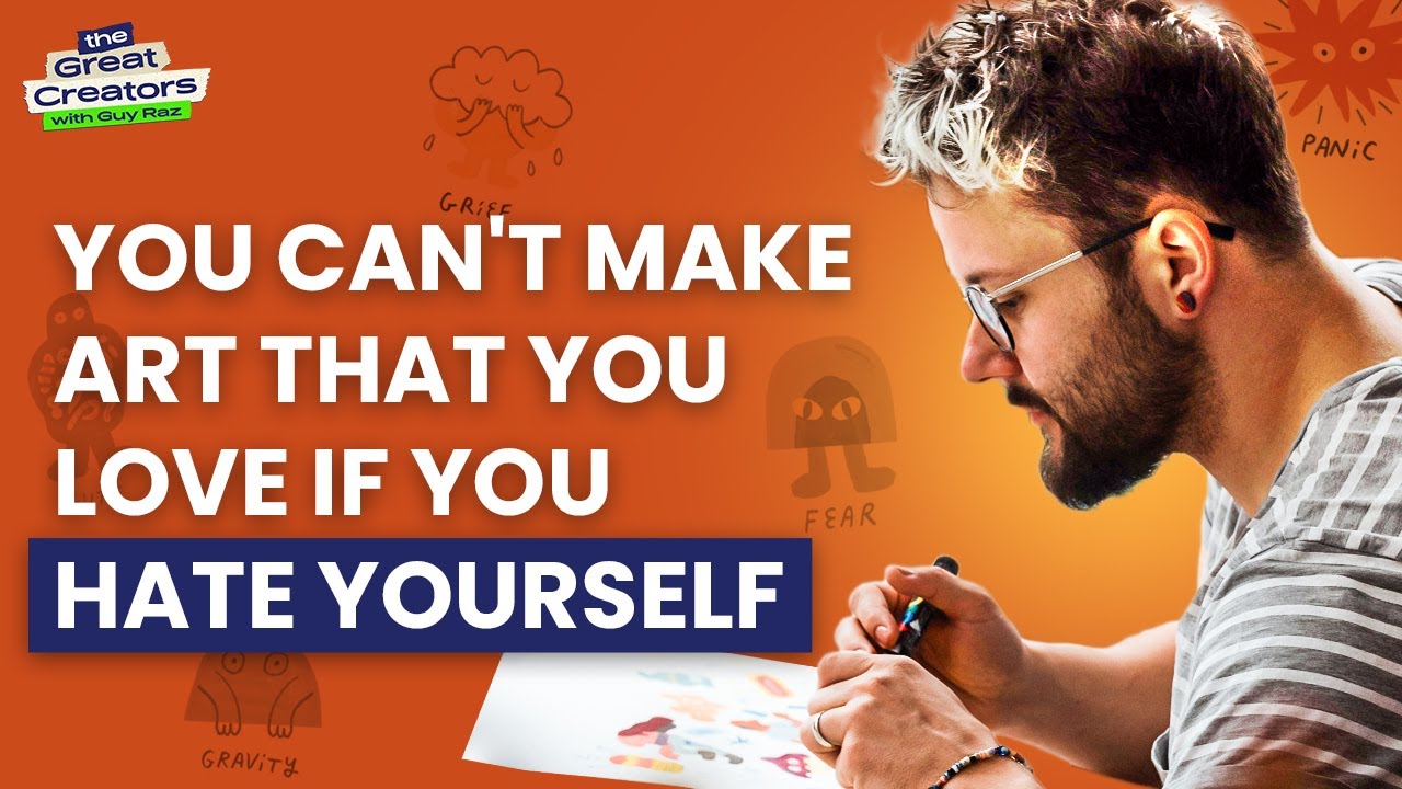 Andy J. Pizza: This Author-Illustrator Wants to Give You a Creative Pep Talk I Guy Raz #creativity