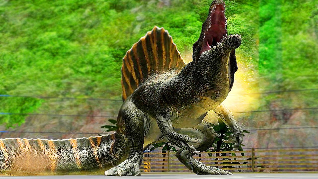 JURASSIC WORLD MOBILE TIẾN HÓA MAX CHO SPINO 2 HỆ ĐẶC BIỆT ĐÁNH BOSS KRAKEN