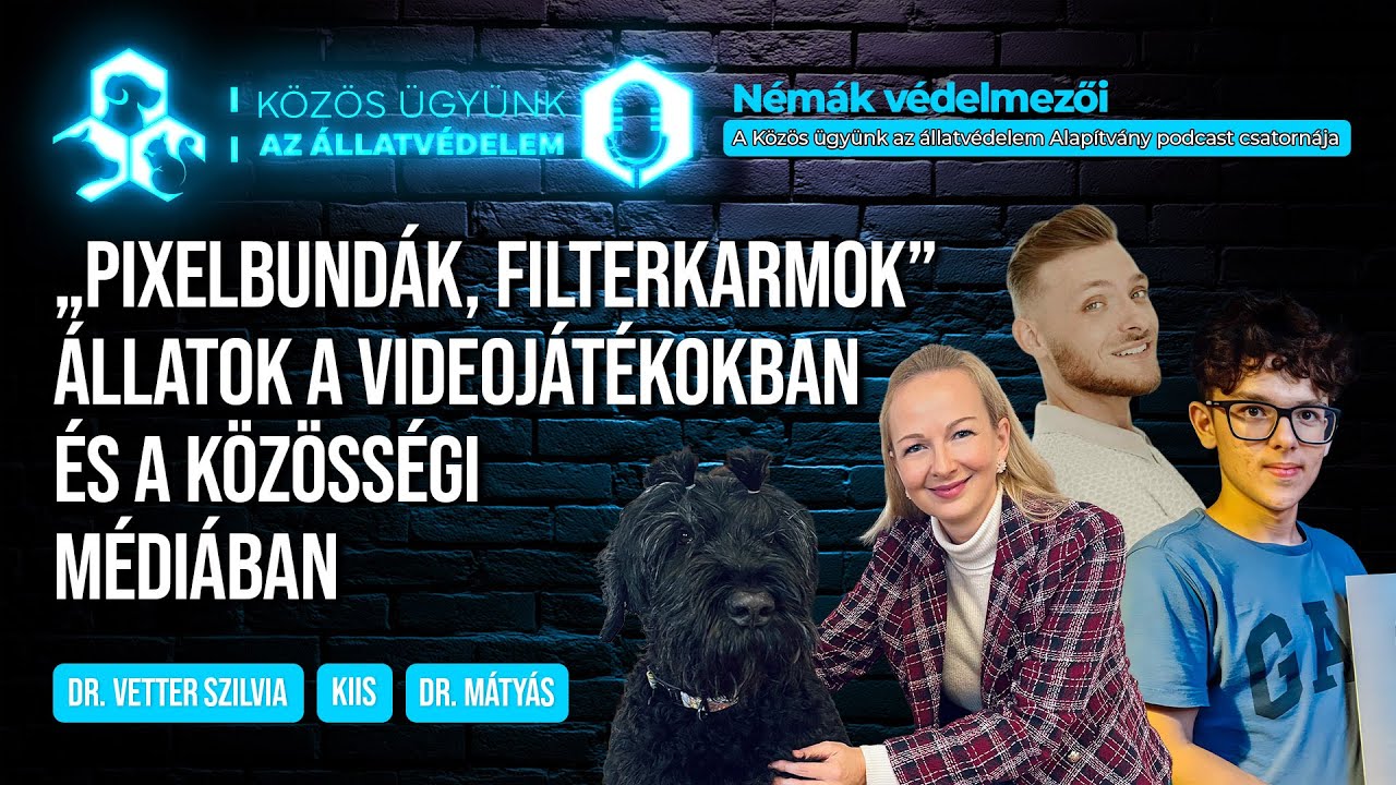 Állatok a videojátékokban és a közösségi médiában – Némák védelmezői S01E11