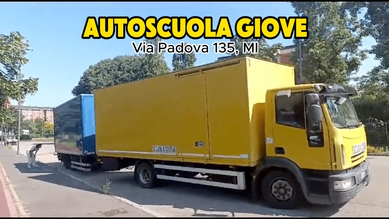 manovra ad S patente CE autoscuola Giove Milano